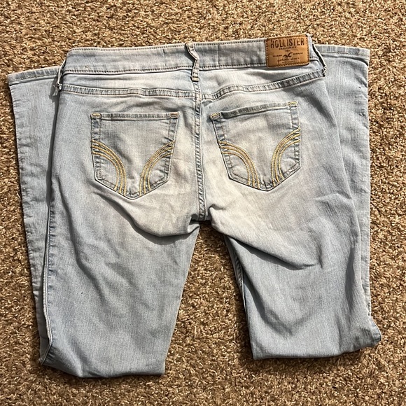 Hollister super skinny light blue jeans - Picture 4 of 7